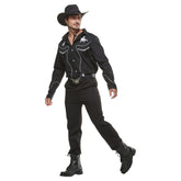 Factory Stock Western Cowboy Shirt Halloween Costume for Adult Drama and Bar Party - Coscosmos
